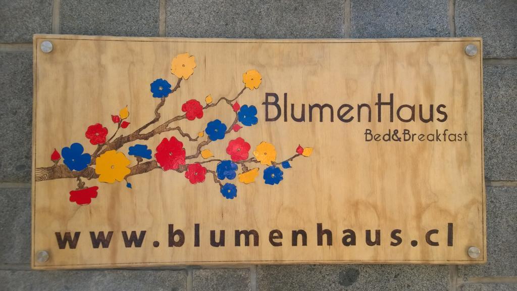 סנטיאגו Bed & Breakfast Blumen Haus מראה חיצוני תמונה
